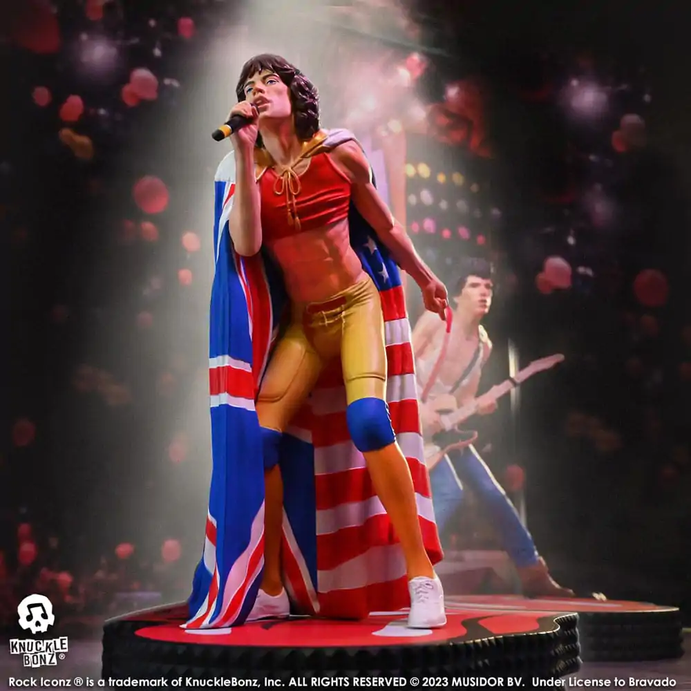 The Rolling Stones Rock Iconz Statue Mick Jagger (Tattoo You Tour 1981) Statua 22 cm zdjęcie produktu