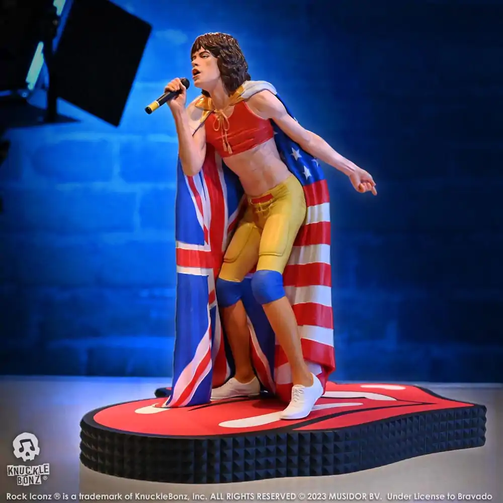 The Rolling Stones Rock Iconz Statue Mick Jagger (Tattoo You Tour 1981) Statua 22 cm zdjęcie produktu