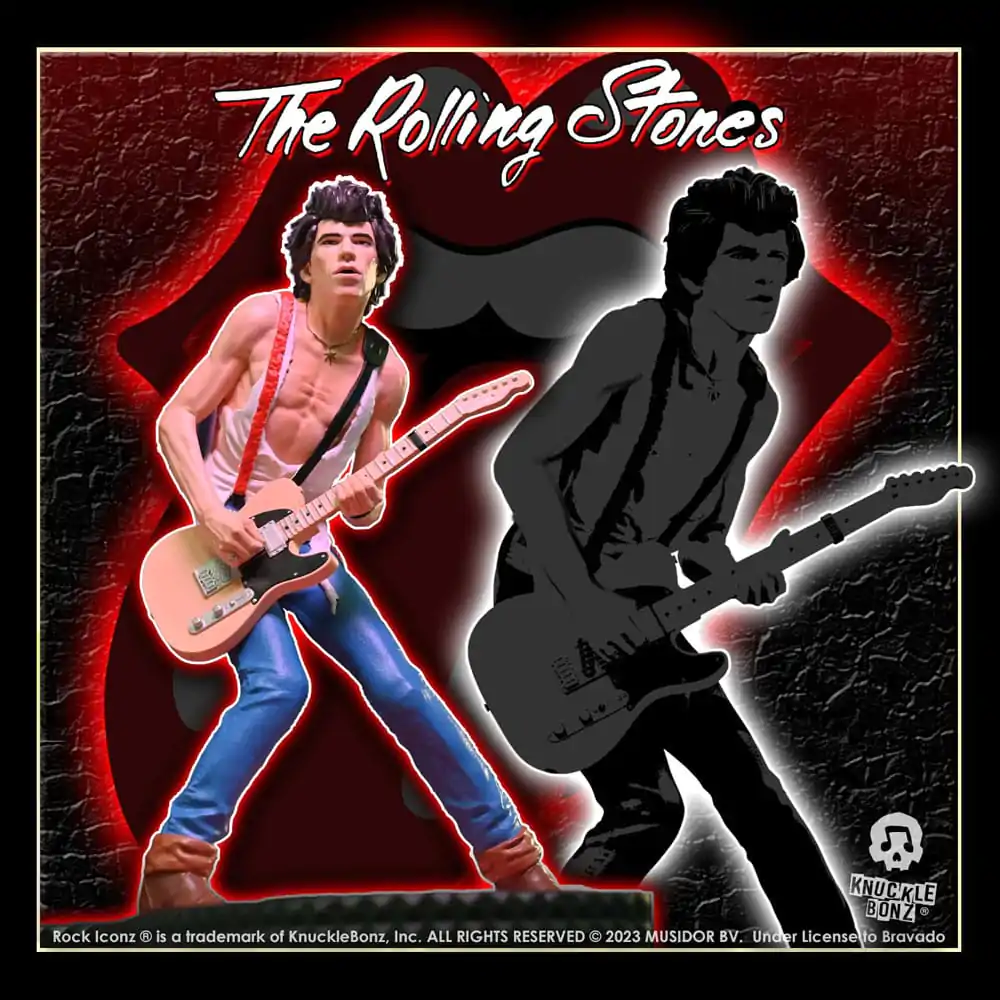 The Rolling Stones Rock Iconz Statue Keith Richards (Tattoo You Tour 1981) 22 cm Statua zdjęcie produktu