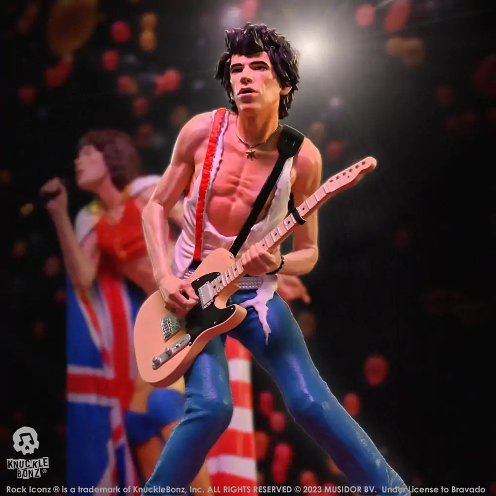 The Rolling Stones Rock Iconz Statue Keith Richards (Tattoo You Tour 1981) 22 cm Statua zdjęcie produktu