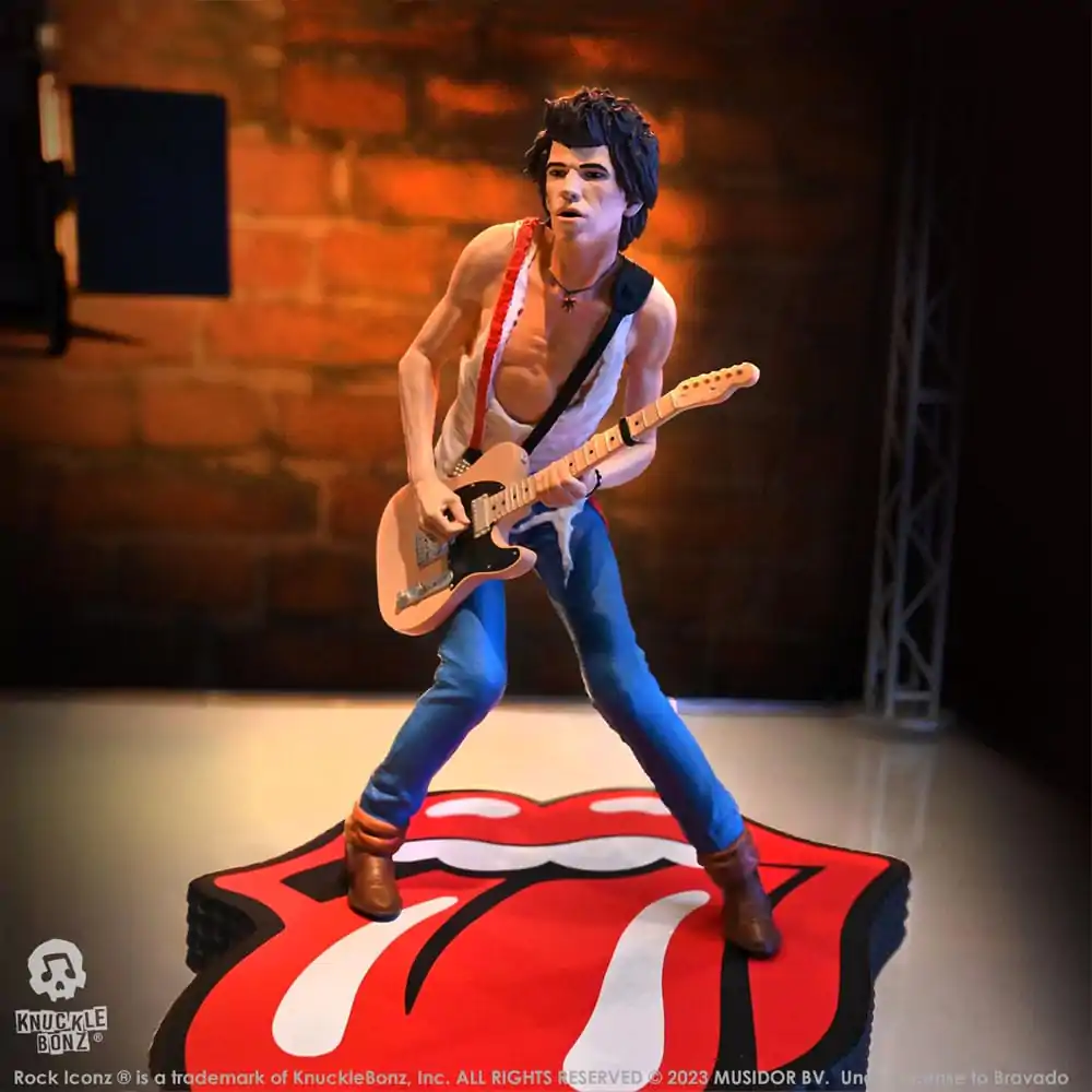 The Rolling Stones Rock Iconz Statue Keith Richards (Tattoo You Tour 1981) 22 cm Statua zdjęcie produktu