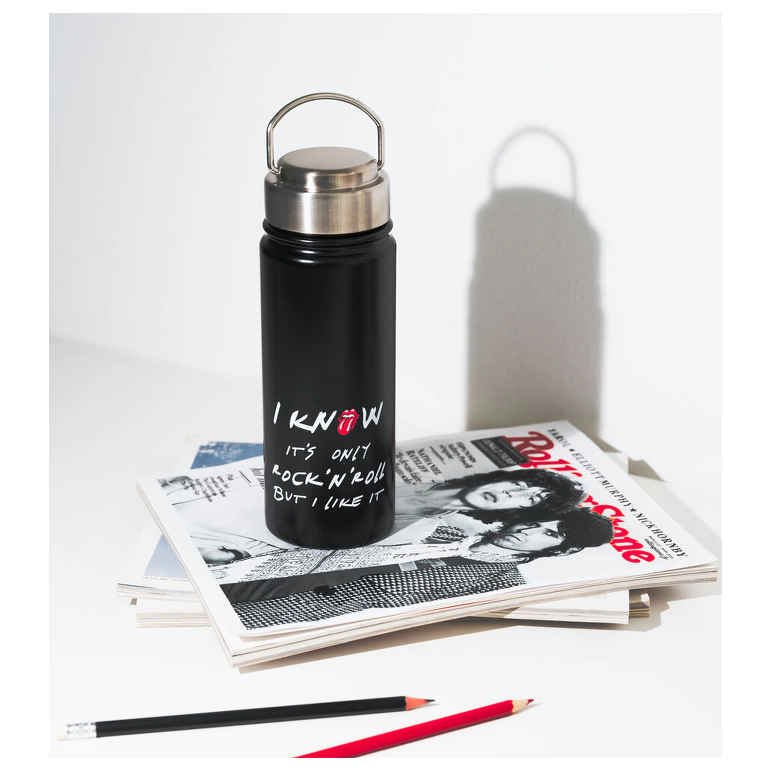 Butelka ze stali nierdzewnej The Rolling Stones 500ml zdjęcie produktu