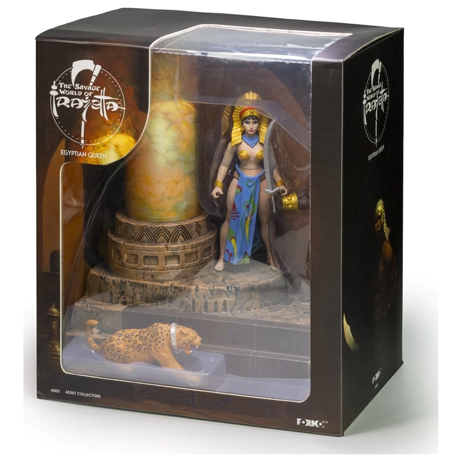 The Savage World of Frazetta Action Figure Set Egyptian Queen & The Guard (Museum Edition) 14 cm zdjęcie produktu