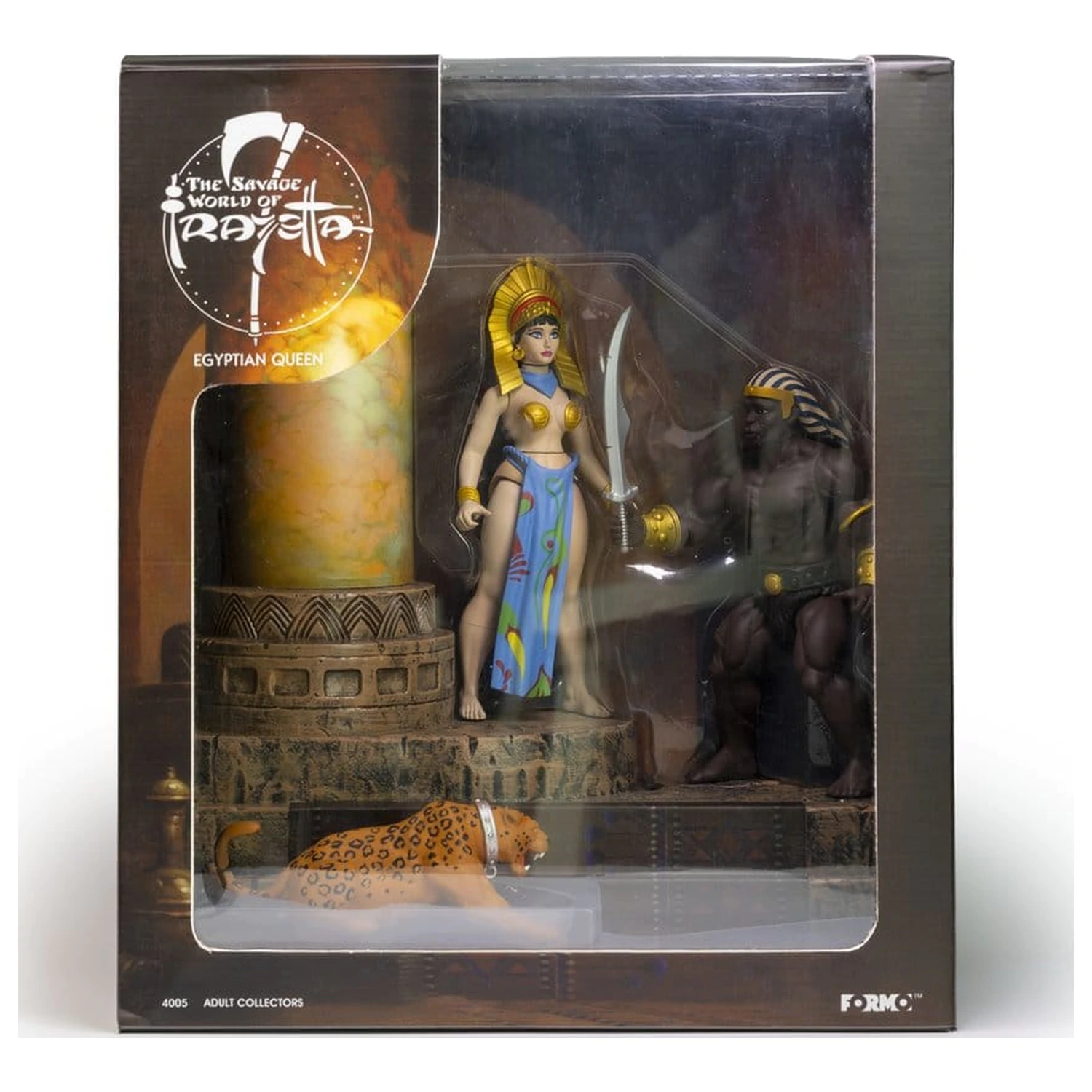 The Savage World of Frazetta Action Figure Set Egyptian Queen & The Guard (Museum Edition) 14 cm zdjęcie produktu