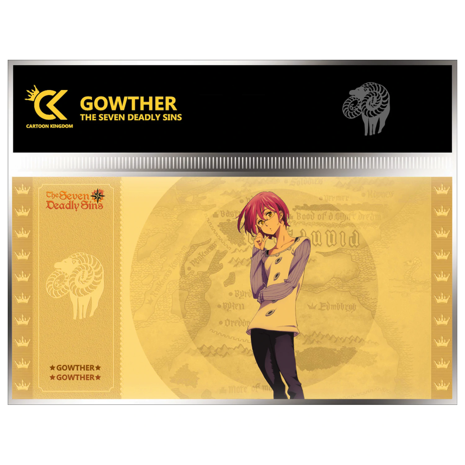 The Seven Deadly Sins Gowther Golden Ticket zdjęcie produktu
