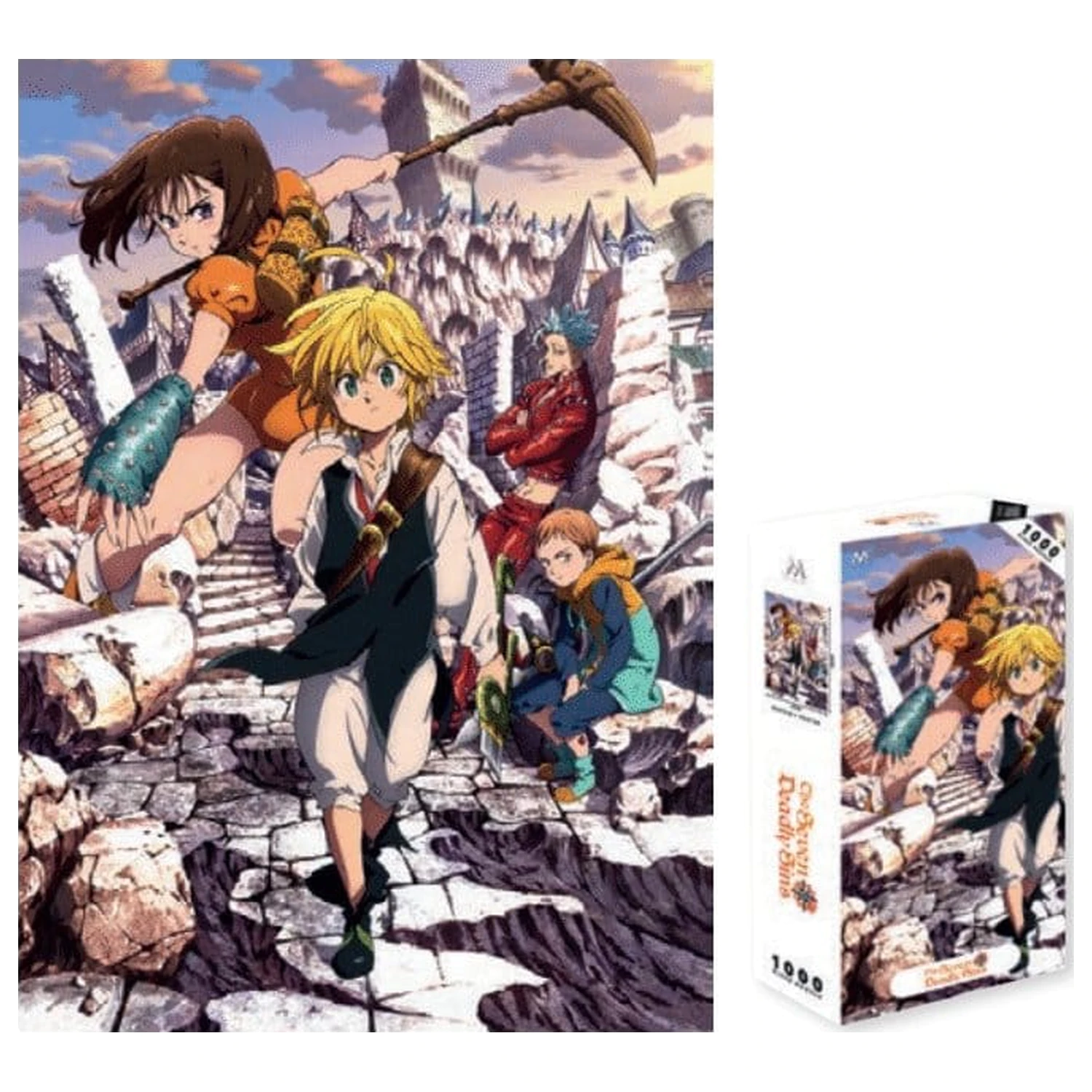 The Seven Deadly Sins puzzle (1000 elementów) zdjęcie produktu