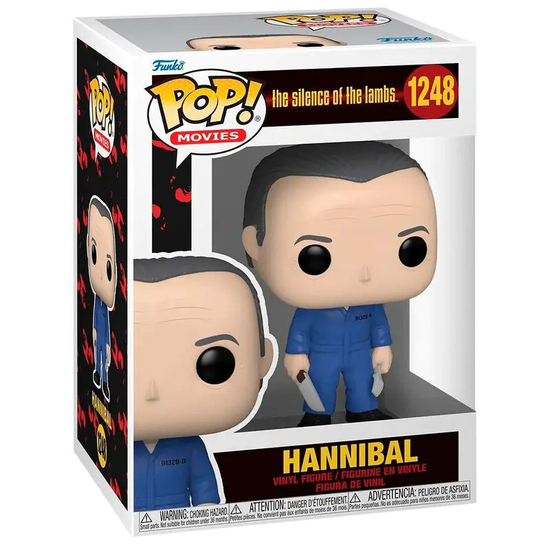 The Silence of the Lambs POP! Movies Figurka winylowa Hannibal z nożem i widelcem 9 cm zdjęcie produktu