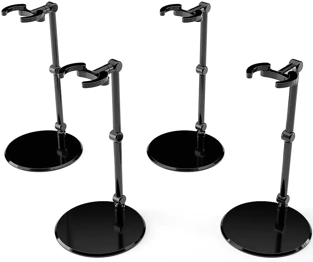 The Simple Stand Mini Nendoroid More dla Mini Figurek i Modeli mini Czarny 4-pak zdjęcie produktu