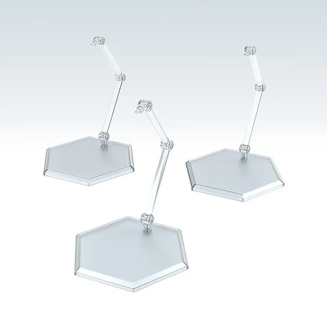 Prosta Podstawka Nendoroid More do Figurek i Modeli 3-pak Typ Sześciokątny zdjęcie produktu