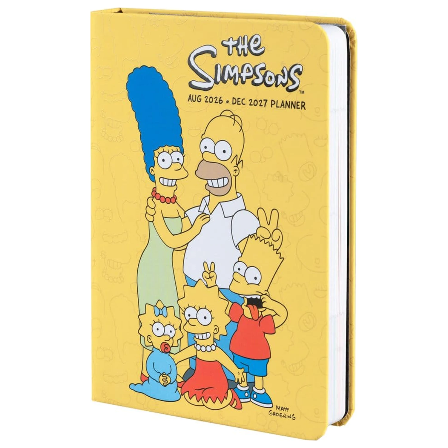 The Simpsons Academic Planner 2026/27 A6 wersja angielska zdjęcie produktu