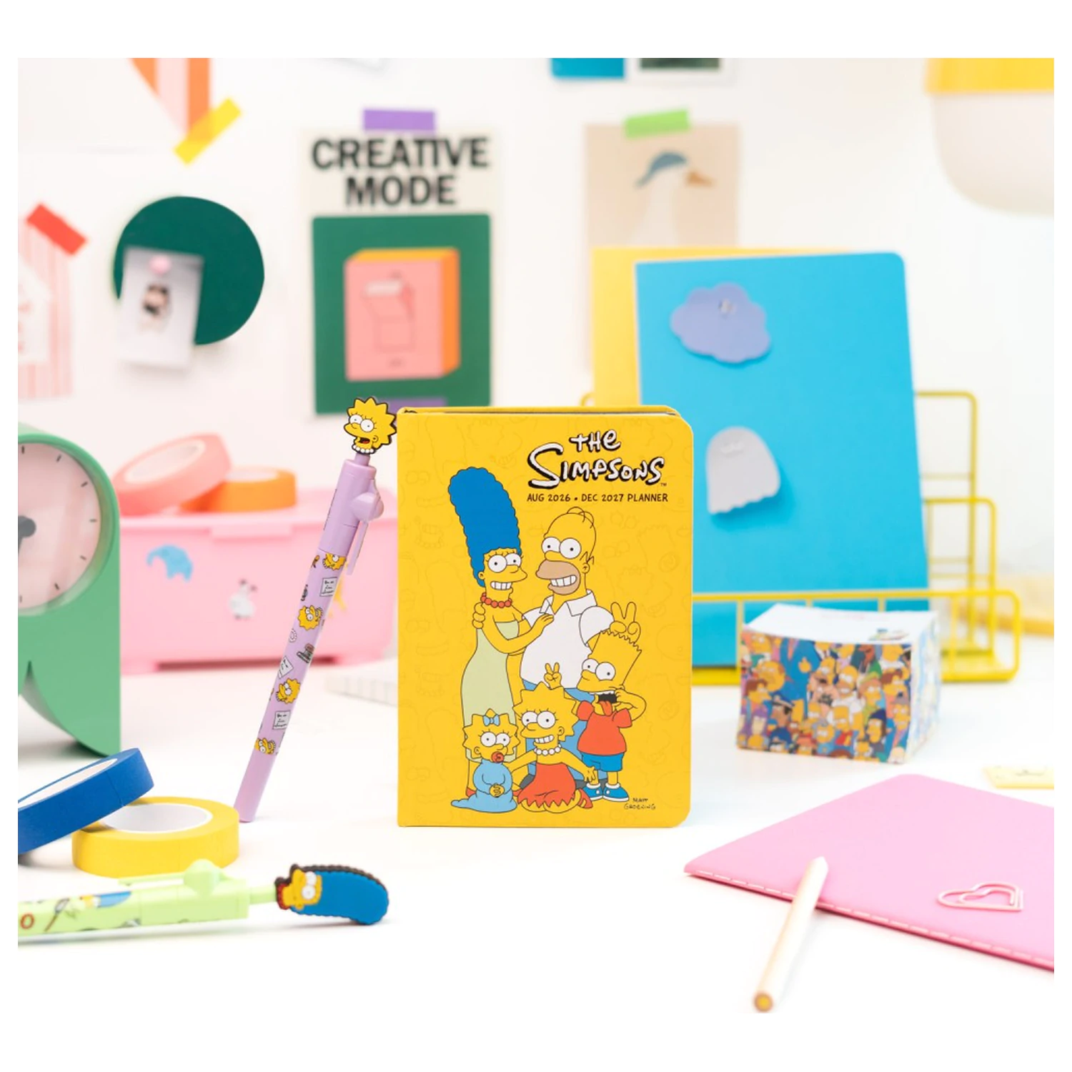 The Simpsons Academic Planner 2026/27 A6 wersja angielska zdjęcie produktu