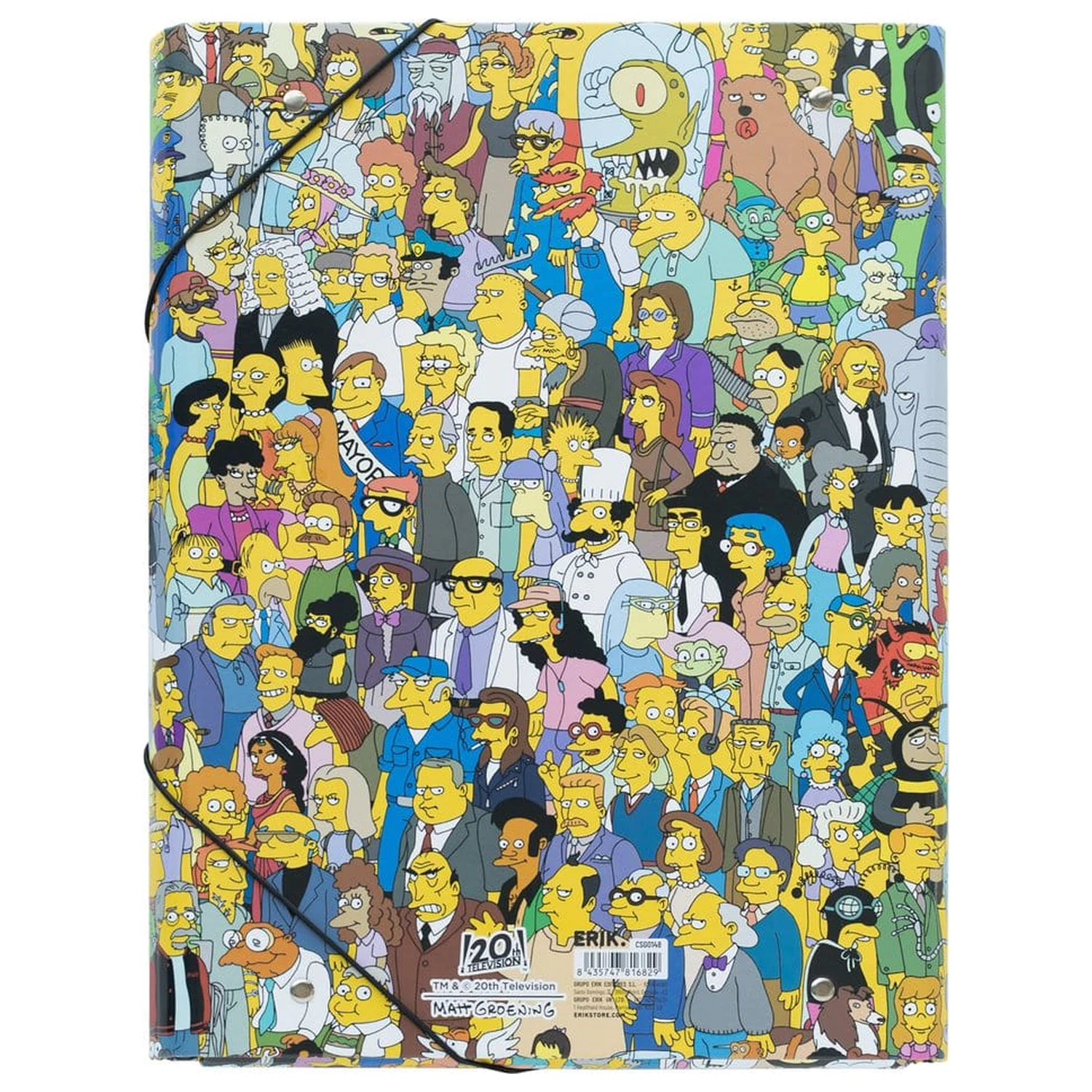The Simpsons Teczka z Gumką 34 x 26 cm zdjęcie produktu