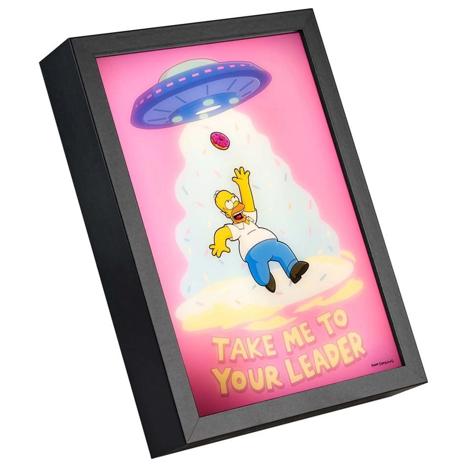 The Simpsons Oprawiony Plakat LED 20 x 28 cm zdjęcie produktu