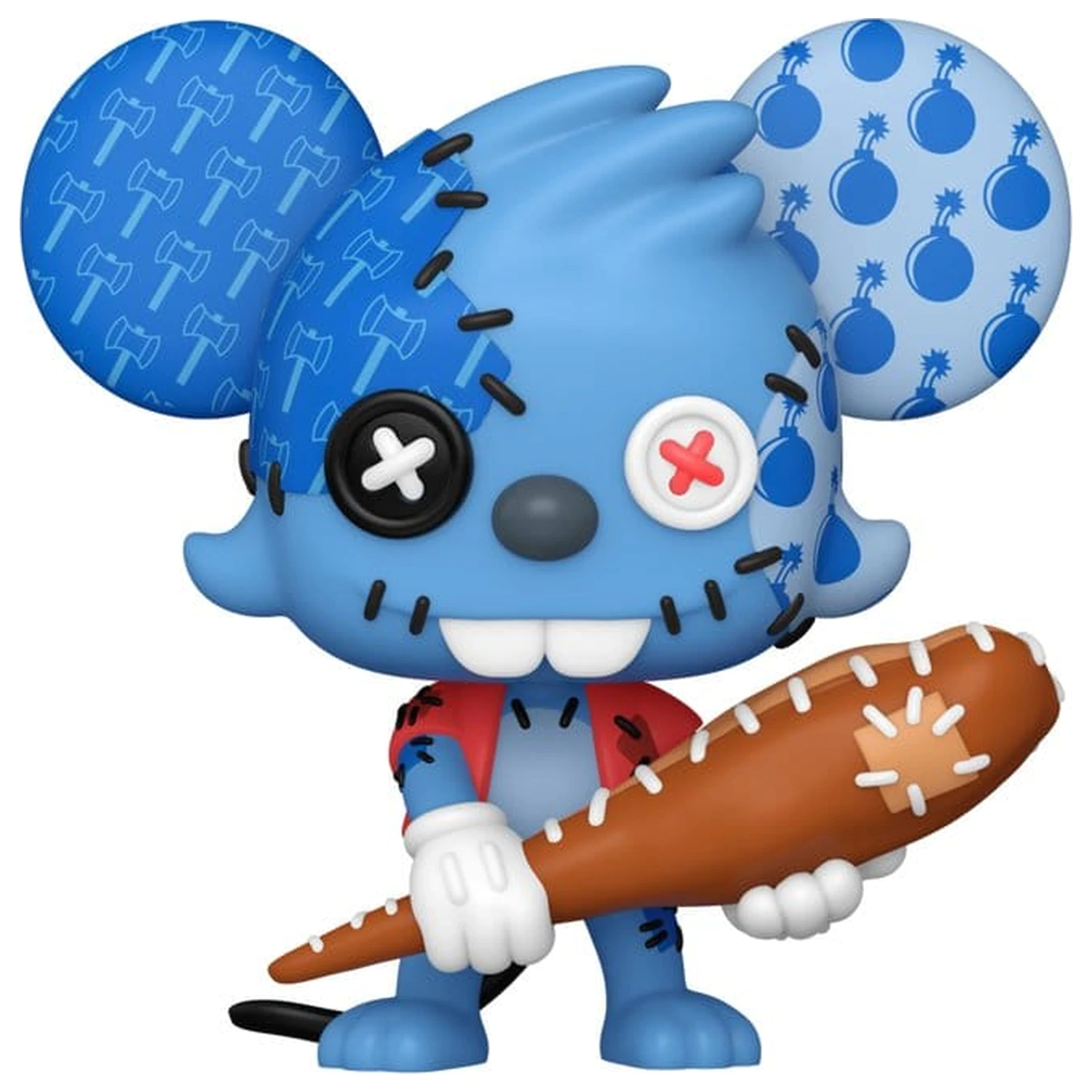 The Simpsons Funko POP! Animation Winylowa Figurka Itchy Patchwork 9 cm zdjęcie produktu