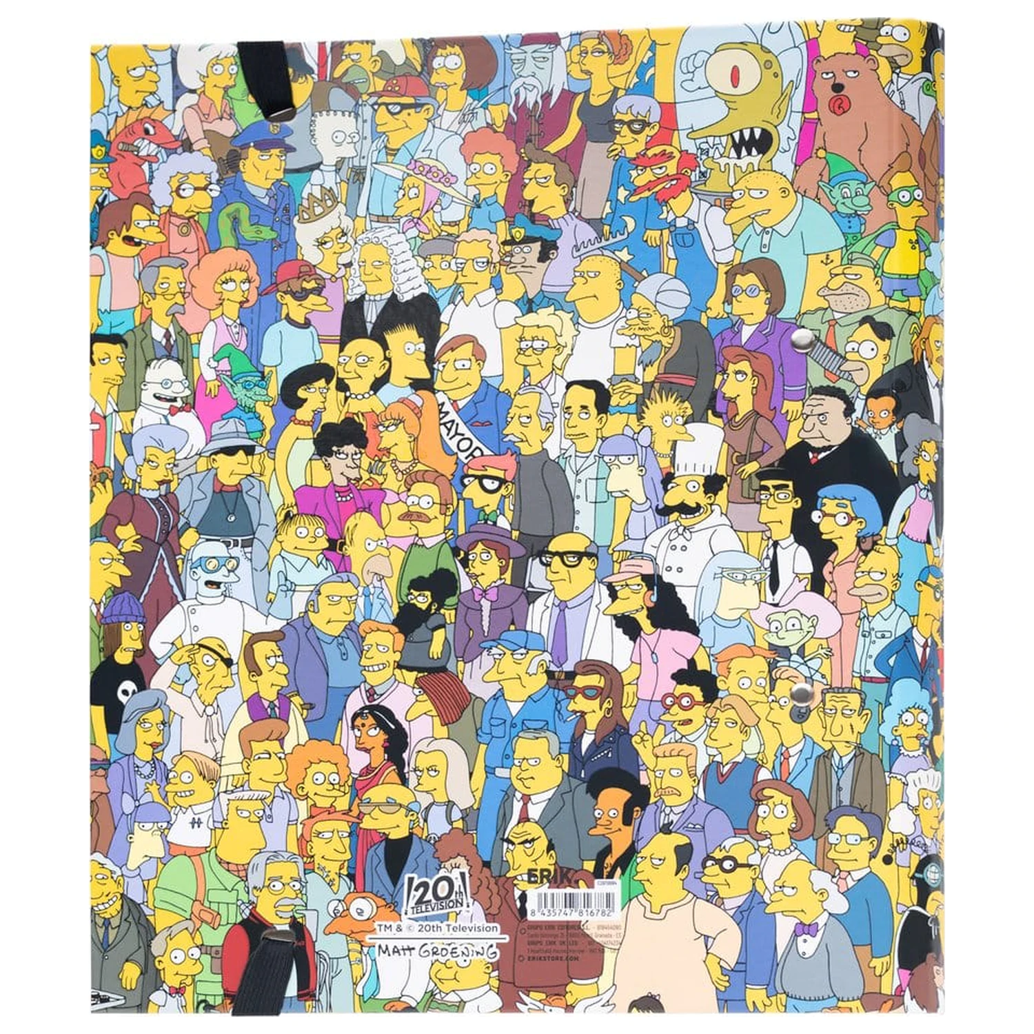 The Simpsons segregator 2-ringowy 32 x 28 cm zdjęcie produktu