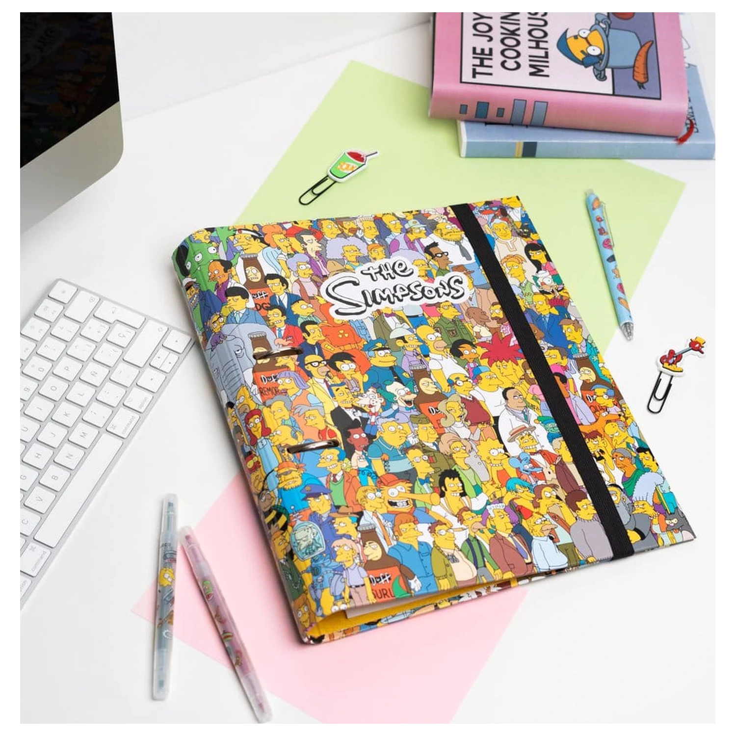 The Simpsons segregator 2-ringowy 32 x 28 cm zdjęcie produktu