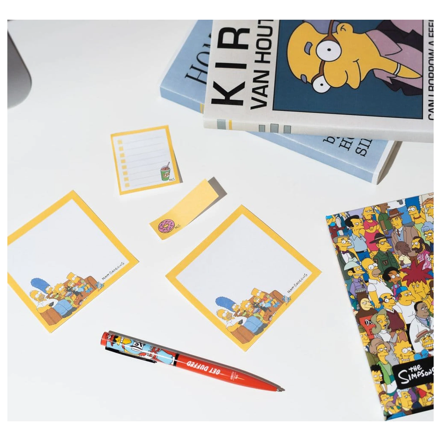 The Simpsons Tygodniowy Planner z Karteczkami Sticky Notes 19 x 17 cm zdjęcie produktu