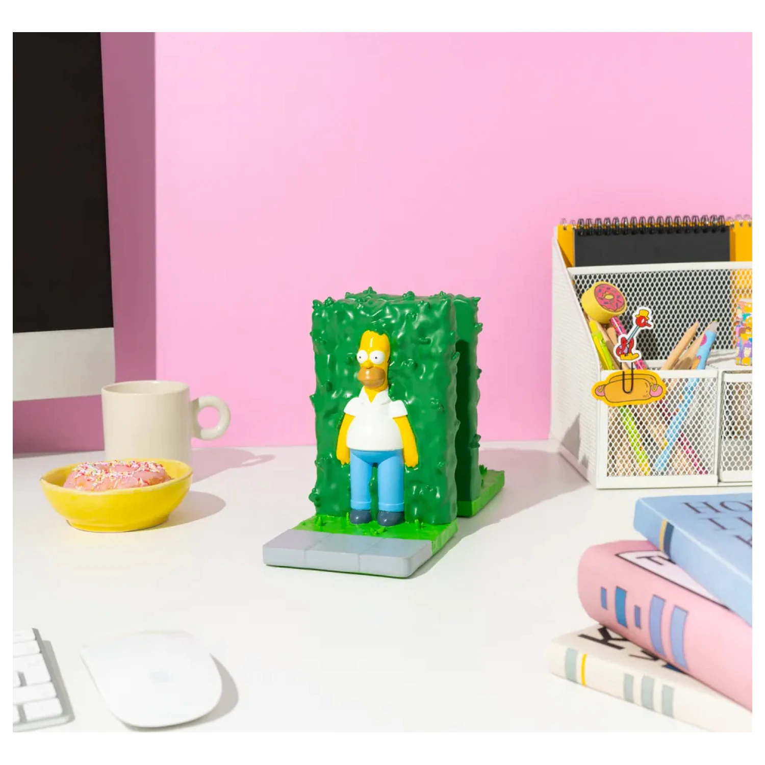The Simpsons podpórki do książek Homer Bush 17 cm zdjęcie produktu
