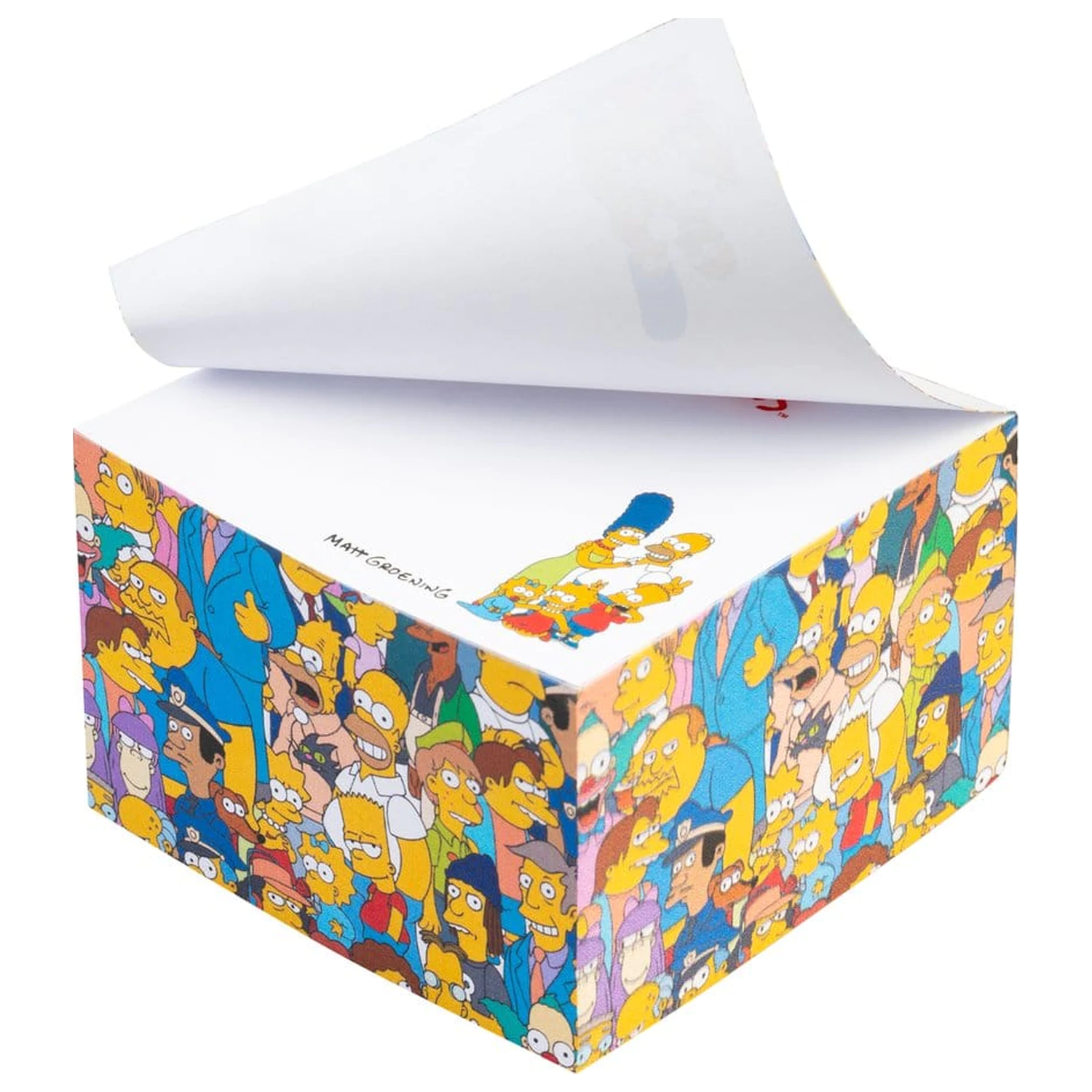 The Simpsons Blok Notatnikowy 8 x 8 cm zdjęcie produktu