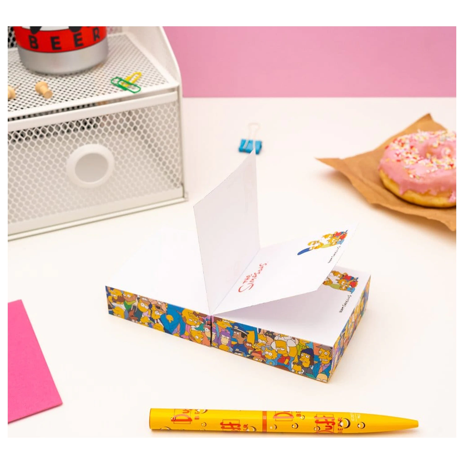 The Simpsons Blok Notatnikowy 8 x 8 cm zdjęcie produktu