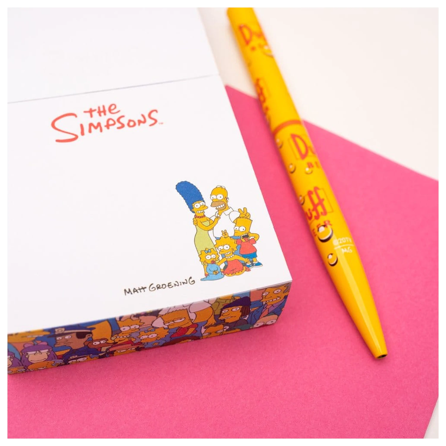The Simpsons Blok Notatnikowy 8 x 8 cm zdjęcie produktu