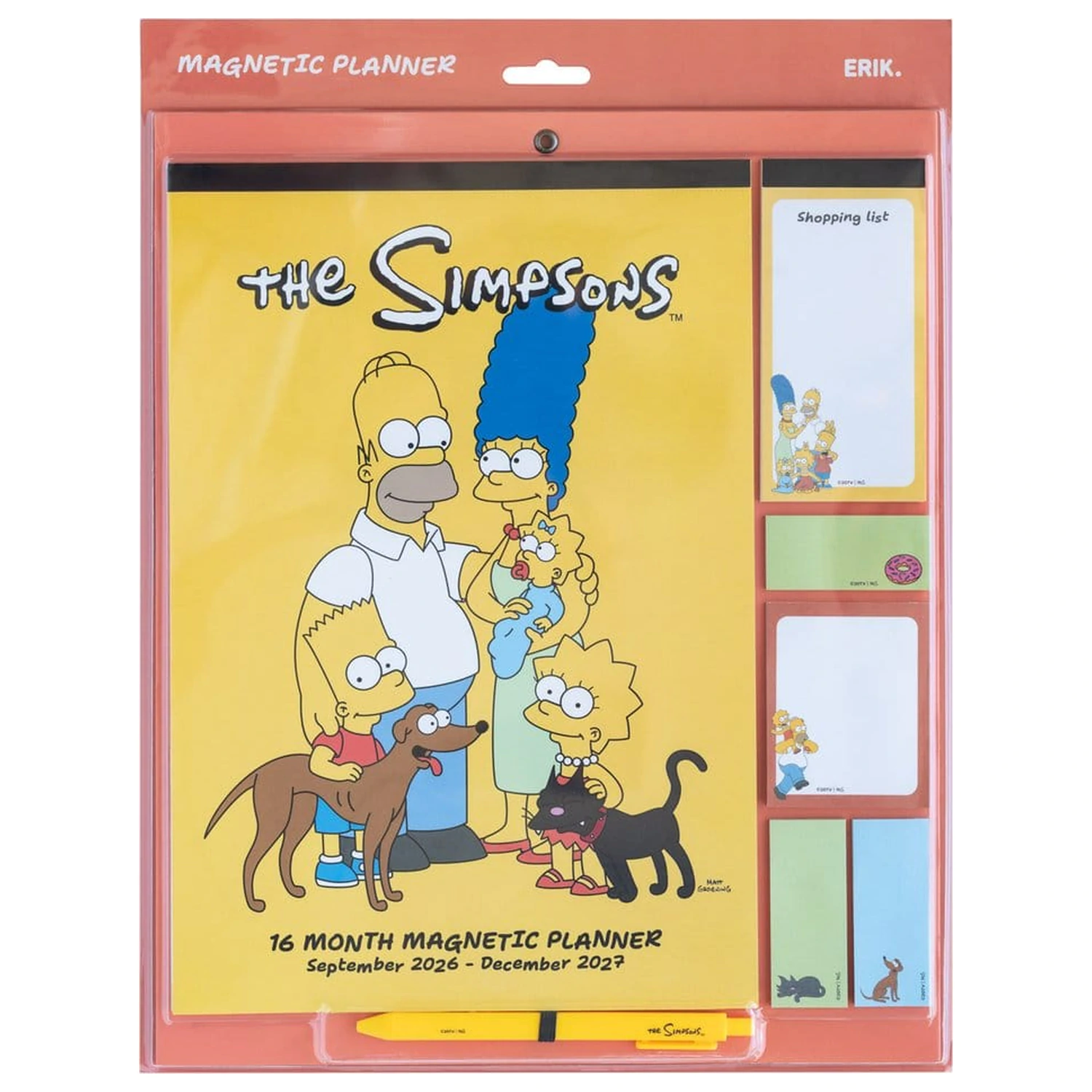 The Simpsons Magnetyczny Planner 2026/27 30 x 35 cm zdjęcie produktu