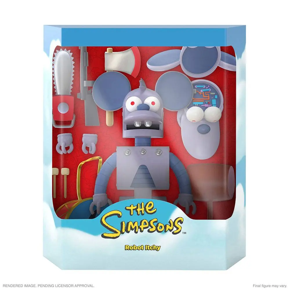 The Simpsons Ultimates Figurka Akcji Robot Itchy 18 cm zdjęcie produktu