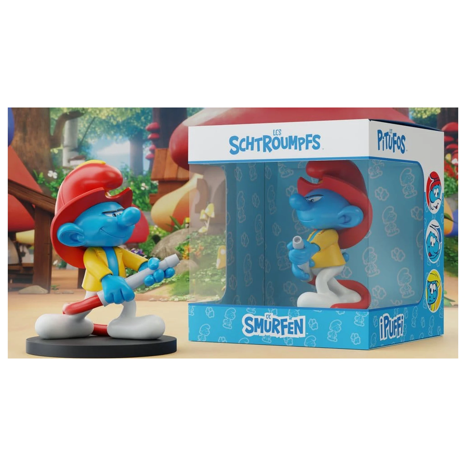The Smurfs Statua Fireman Smurf 12 cm zdjęcie produktu