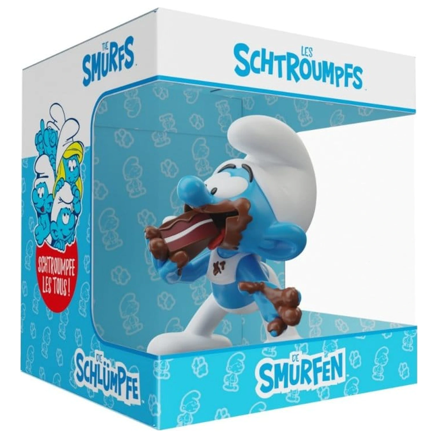 The Smurfs Statue Greedy Smurf 10 cm zdjęcie produktu