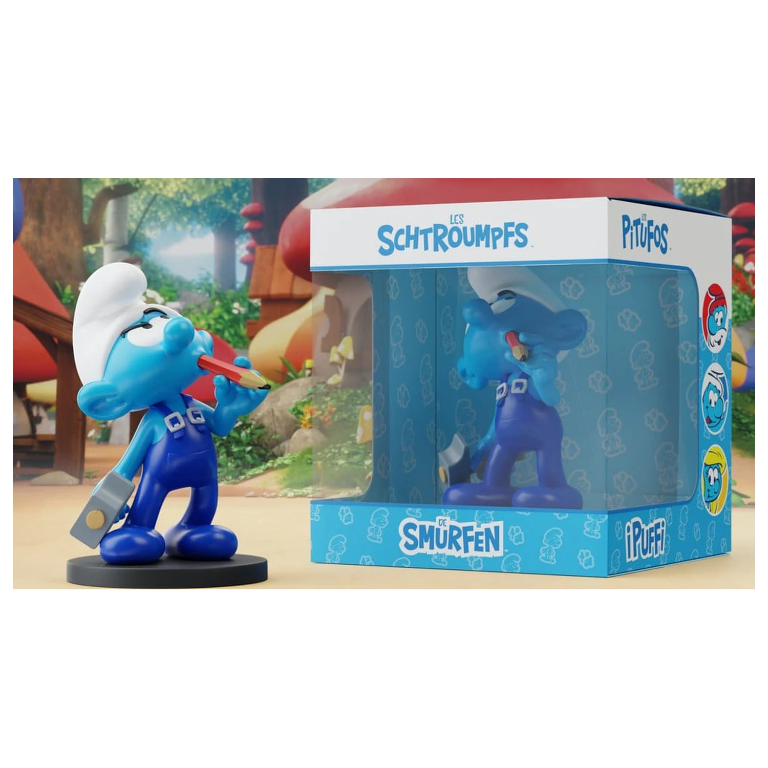 The Smurfs Statuetka Handy Smurf 11 cm zdjęcie produktu