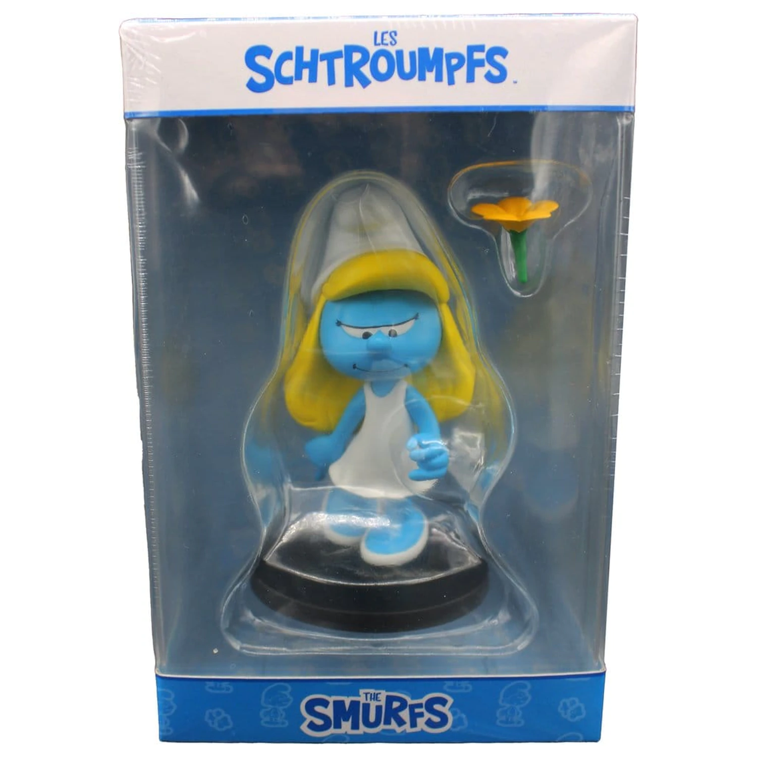 The Smurfs Statuetka Smurfette z Kwiatkiem 12 cm zdjęcie produktu