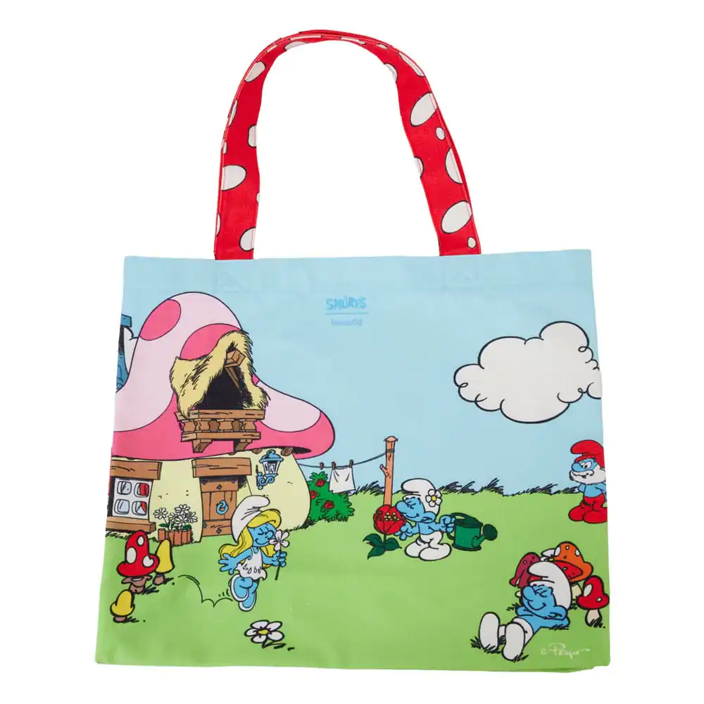 Smerfy od Loungefly Canvas Tote Bag Village Life - Torba na zakupy z płótna zdjęcie produktu