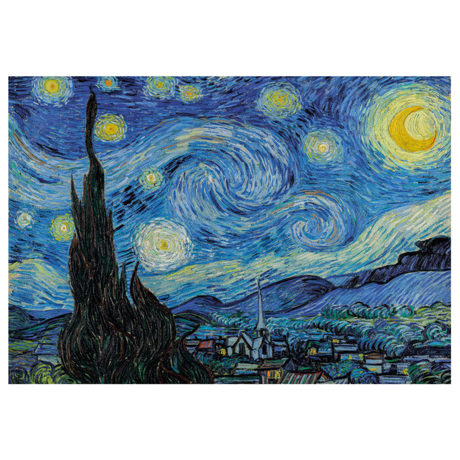 The Starry Night puzzle 500 elementów zdjęcie produktu