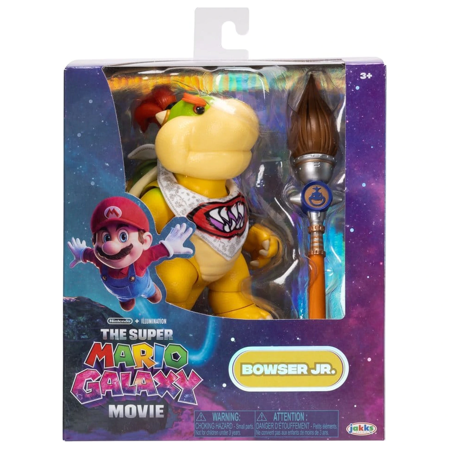 The Super Mario Galaxy Movie Figurka akcji Bowser Jr. 13 cm zdjęcie produktu