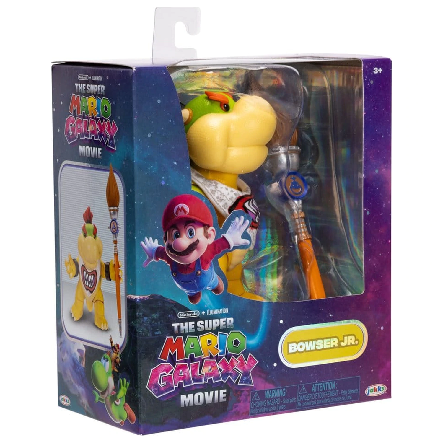 The Super Mario Galaxy Movie Figurka akcji Bowser Jr. 13 cm zdjęcie produktu