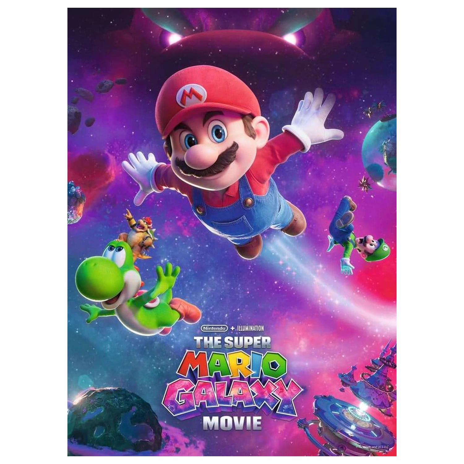 Super Mario Galaxy Movie Children's Jigsaw Puzzle (300 elementów XXL) zdjęcie produktu