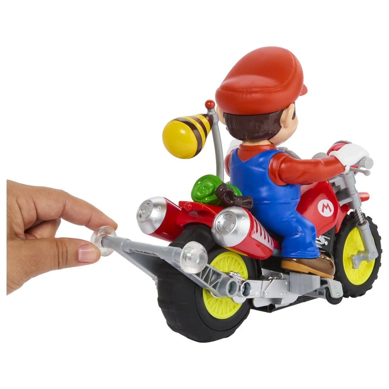 The Super Mario Galaxy Movie Hot Wheels RC Pojazd Mario Wheelie Motocross zdjęcie produktu