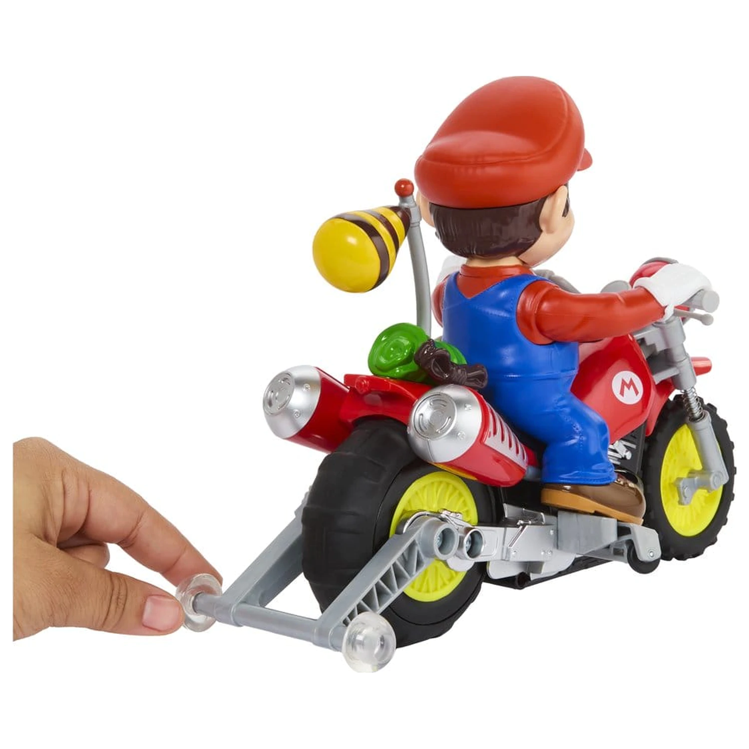 The Super Mario Galaxy Movie Hot Wheels RC Pojazd Mario Wheelie Motocross zdjęcie produktu
