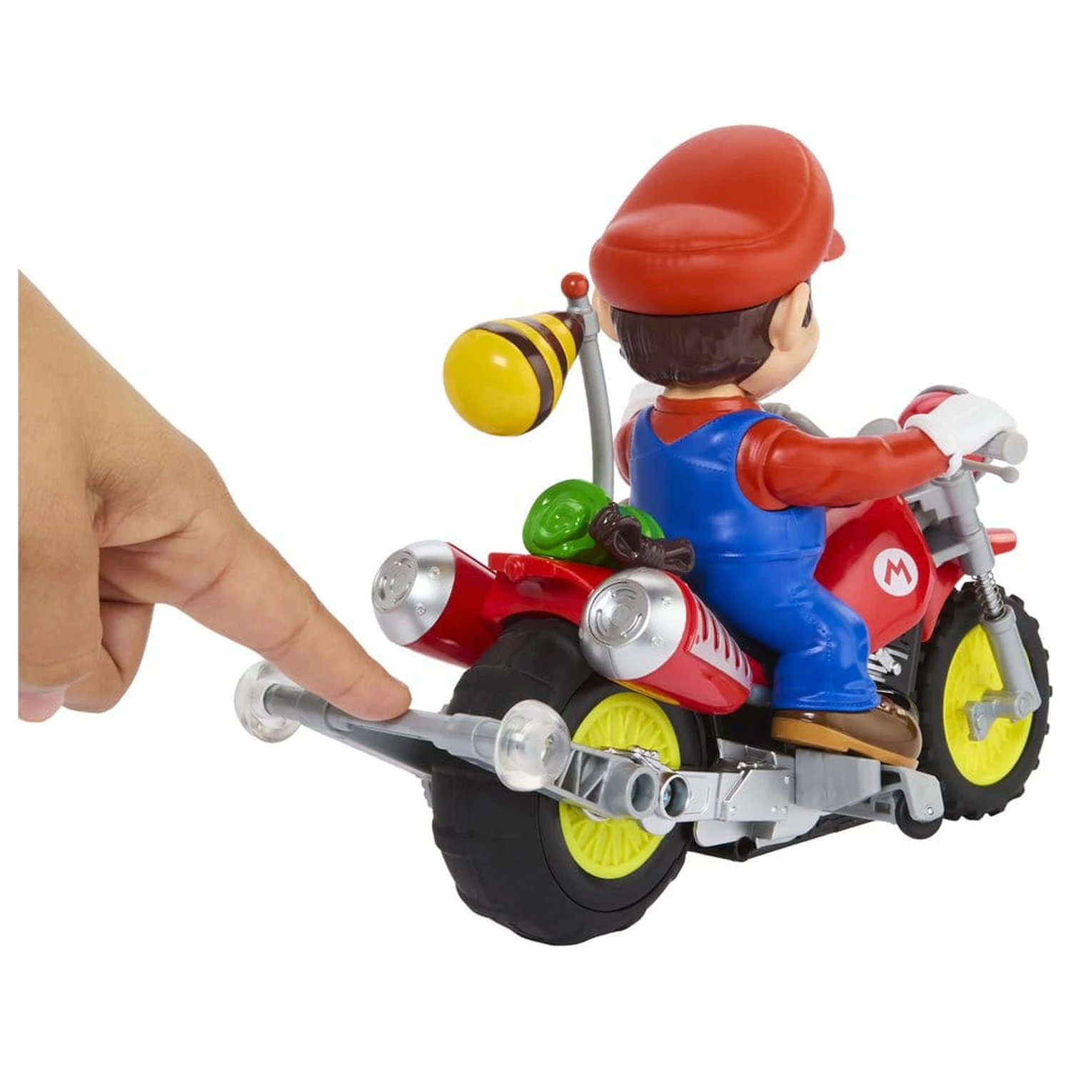 The Super Mario Galaxy Movie Hot Wheels RC Pojazd Mario Wheelie Motocross zdjęcie produktu