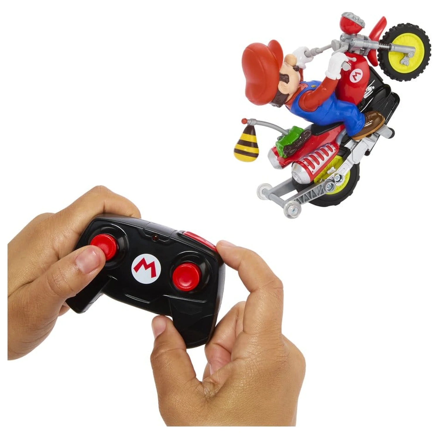 The Super Mario Galaxy Movie Hot Wheels RC Pojazd Mario Wheelie Motocross zdjęcie produktu