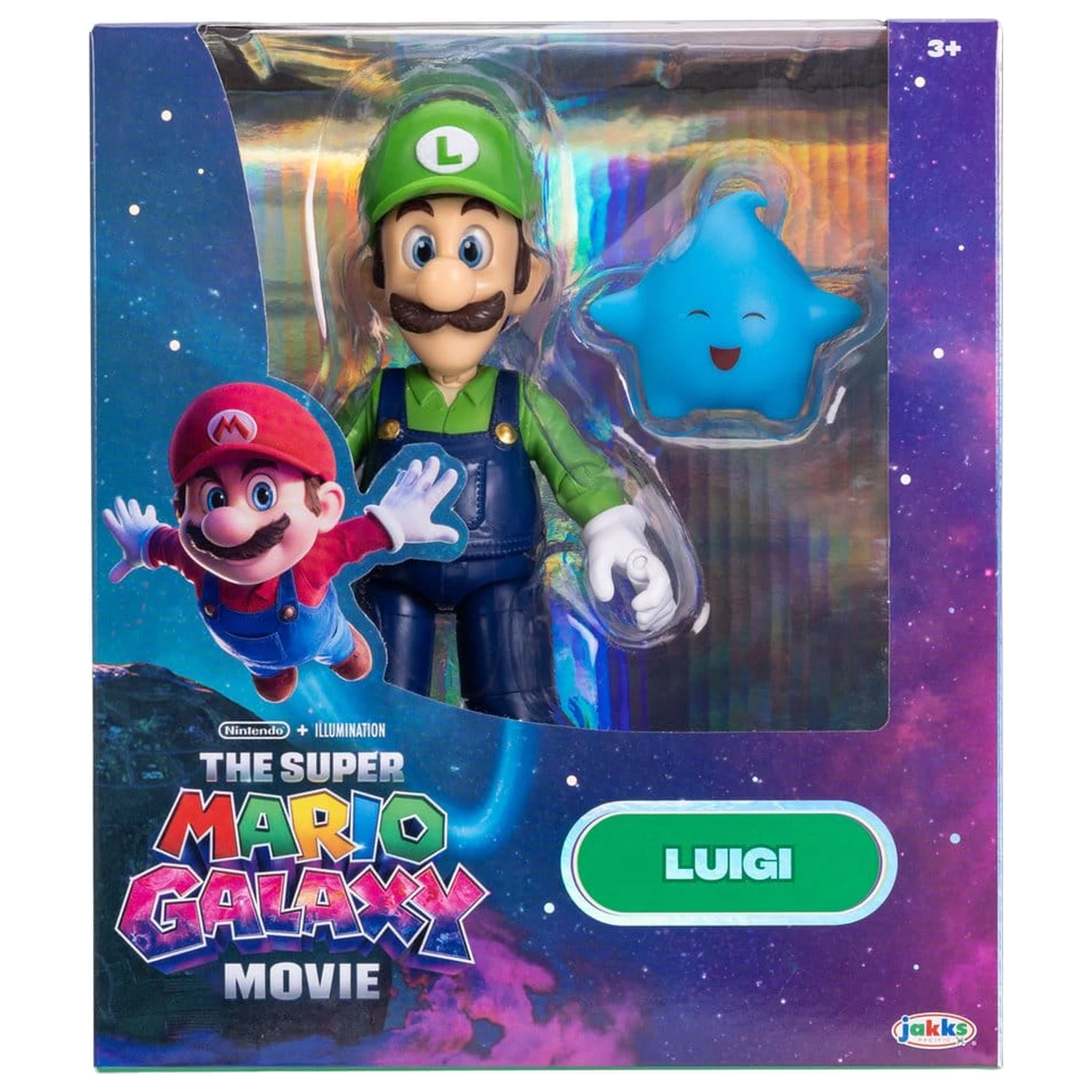 Super Mario Galaxy Movie figurka akcji Luigi 13 cm zdjęcie produktu