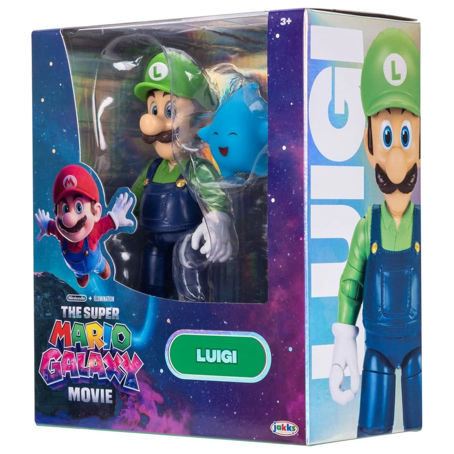 Super Mario Galaxy Movie figurka akcji Luigi 13 cm zdjęcie produktu
