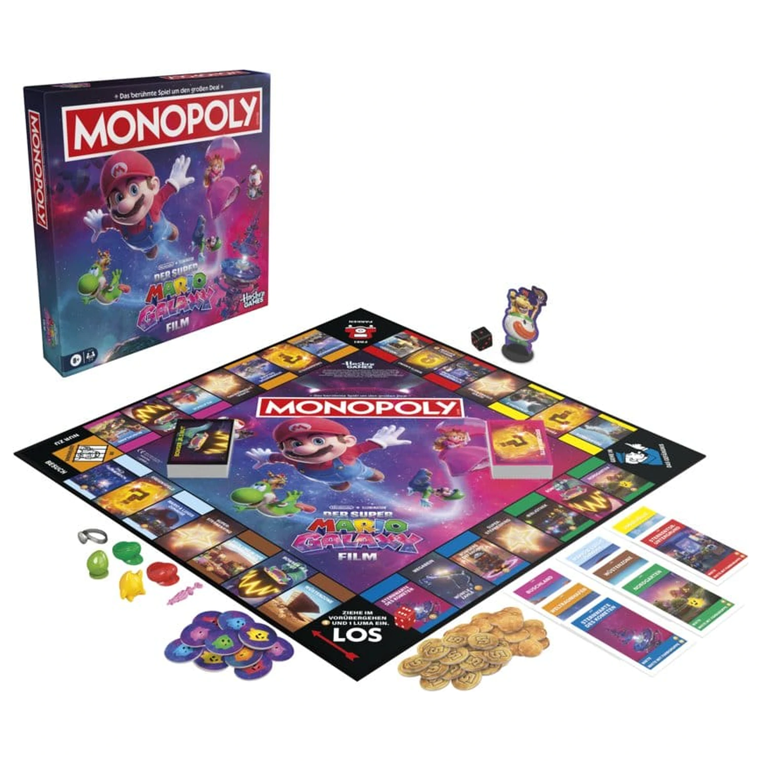 Gra planszowa Monopoly "The Super Mario Galaxy Movie" *wersja niemiecka* zdjęcie produktu
