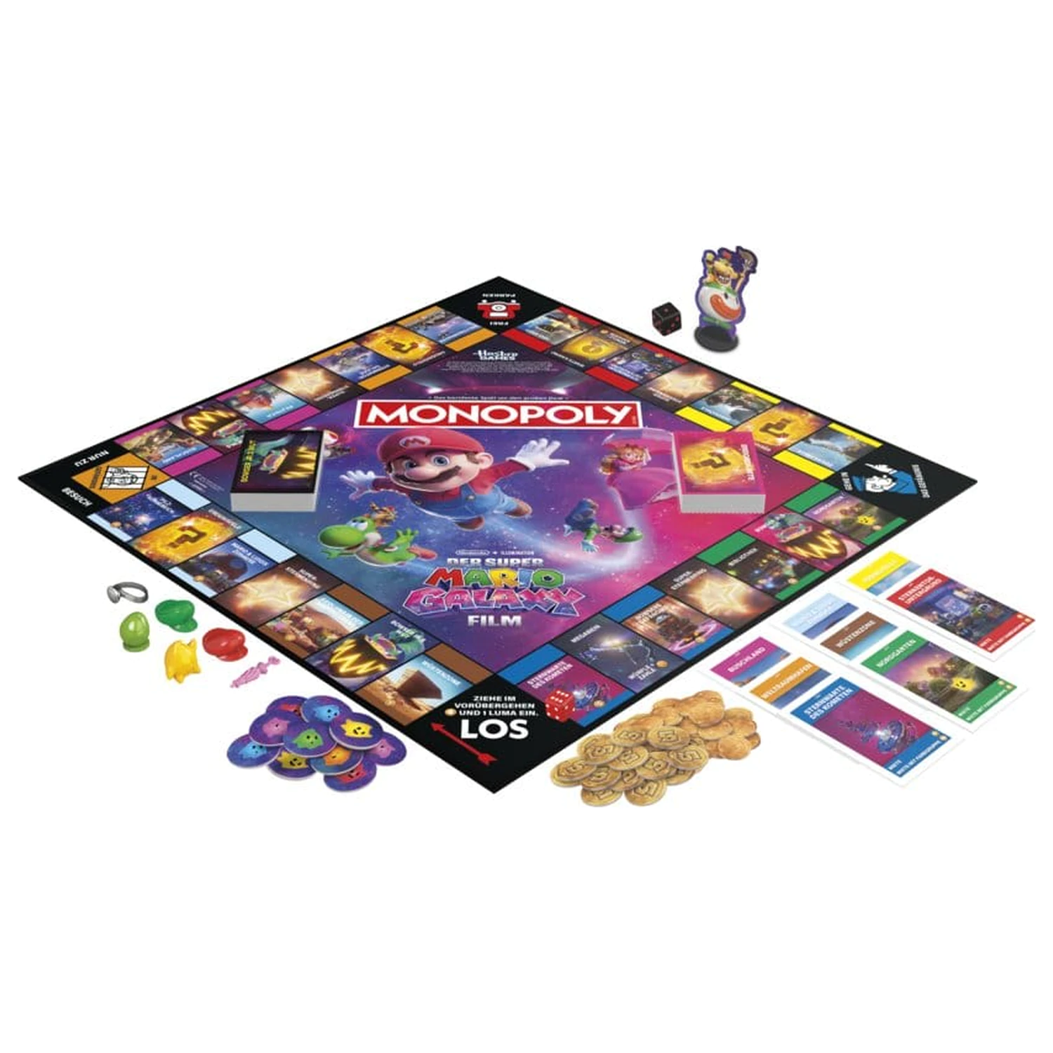 Gra planszowa Monopoly "The Super Mario Galaxy Movie" *wersja niemiecka* zdjęcie produktu
