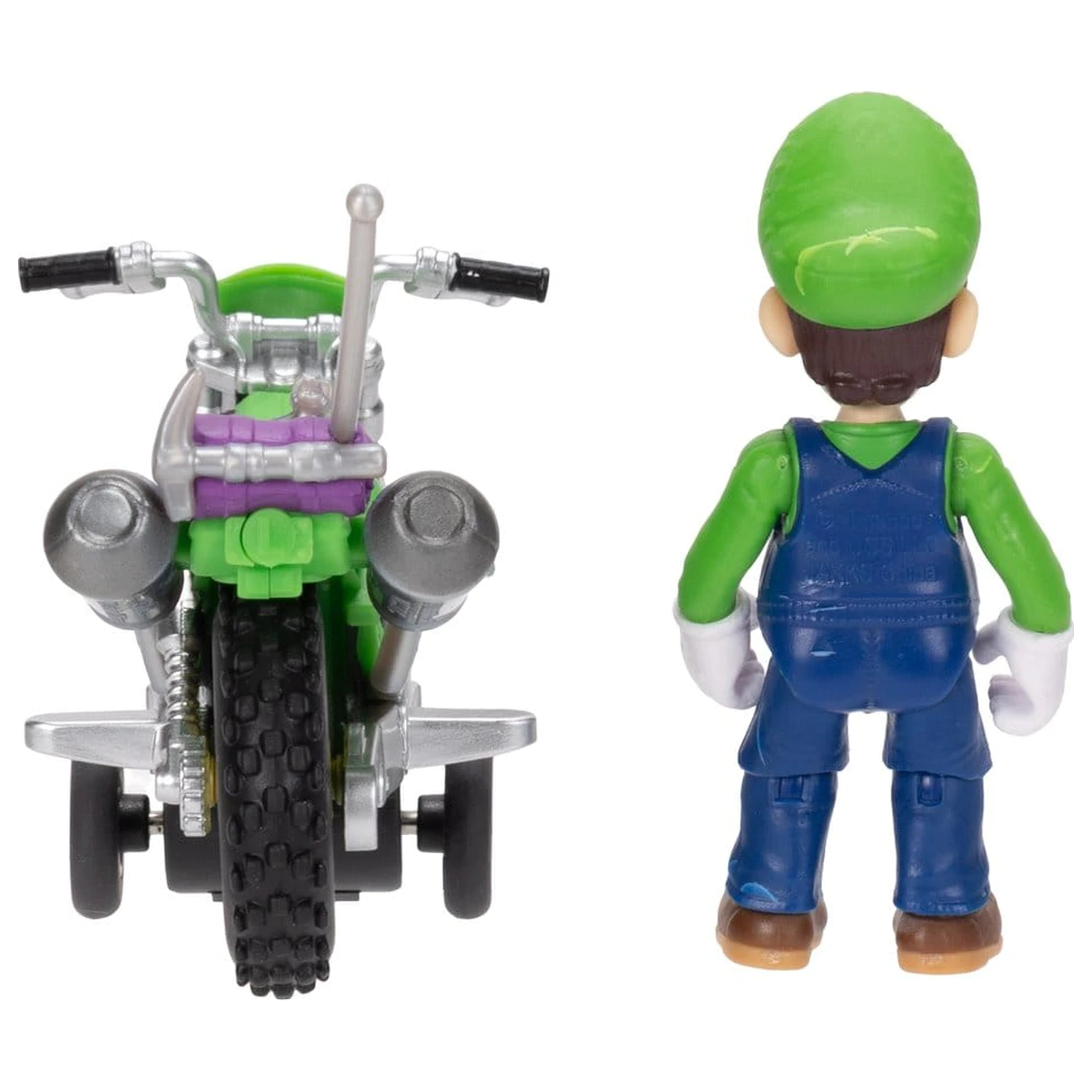 Super Mario figurka i motocykl zabawka - Luigi zdjęcie produktu