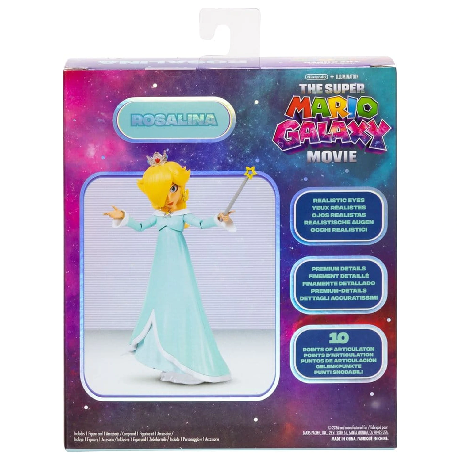 Figurka akcji The Super Mario Galaxy Movie Rosalina 13 cm zdjęcie produktu