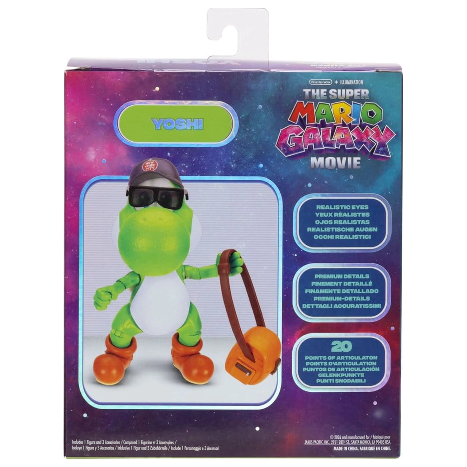 The Super Mario Galaxy Movie Figurka Yoshi 13 cm zdjęcie produktu