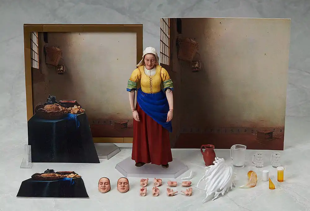 The Table Museum Figma Figurka Akcji Dziewczyna z perłą Vermeer 14 cm zdjęcie produktu