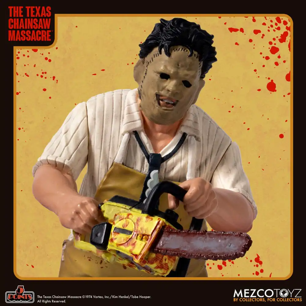 The Texas Chain Saw Massacre (1974) 5 Points Figurka Akcji Leatherface 10 cm zdjęcie produktu