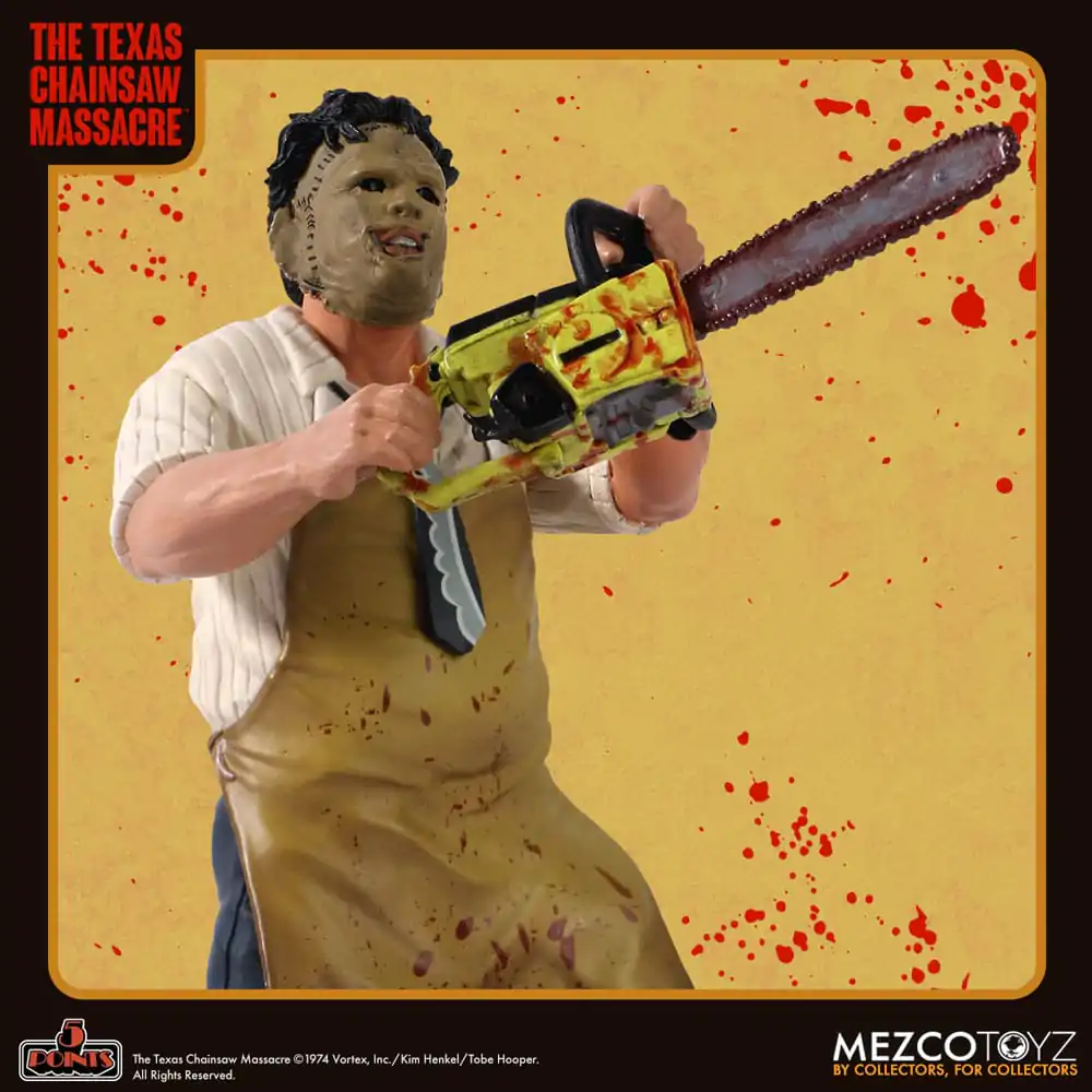 The Texas Chain Saw Massacre (1974) 5 Points Figurka Akcji Leatherface 10 cm zdjęcie produktu